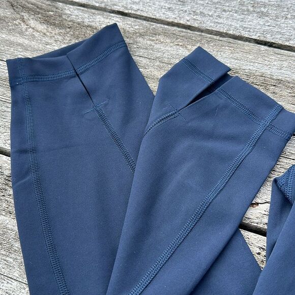 Lululemon Wunder Train High-Rise Tight 25"‎ Hem Slit true navy blue size 6 NWT - Picture 3 of 6